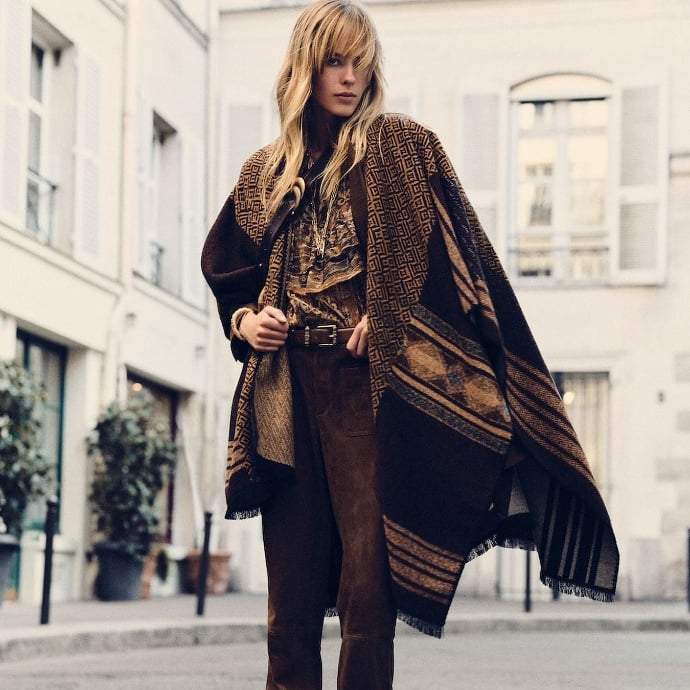 Image of model in Ba&sh outfit